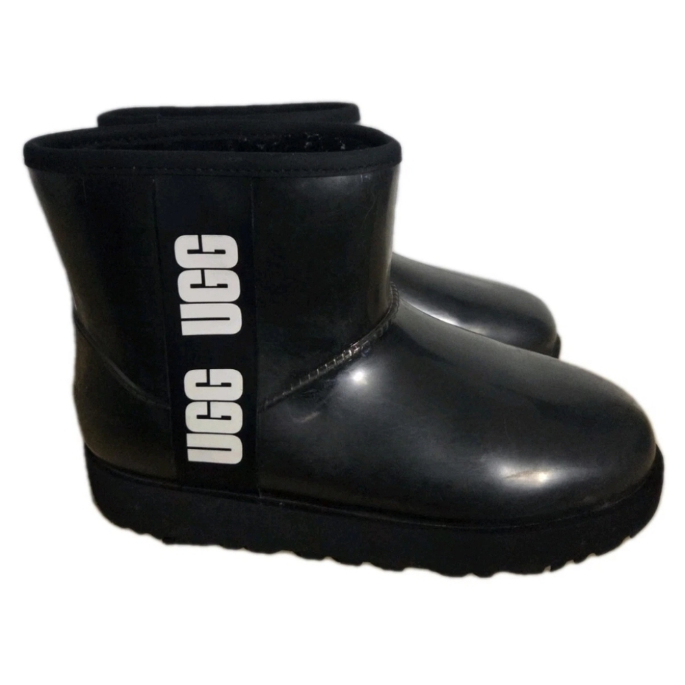 UGG Classic Clear Mini Waterproof Ankle Boots Women's Size 7 Shoes